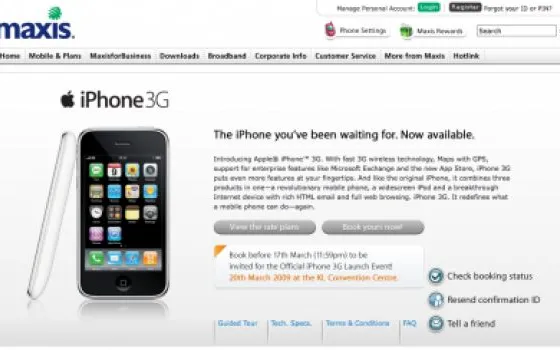 iPhone anche in Malesia ed Indonesia