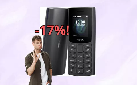 Cellulare Nokia 105 a soli 24,99 euro! Col BLACK FRIDAY tornano gli anni '90