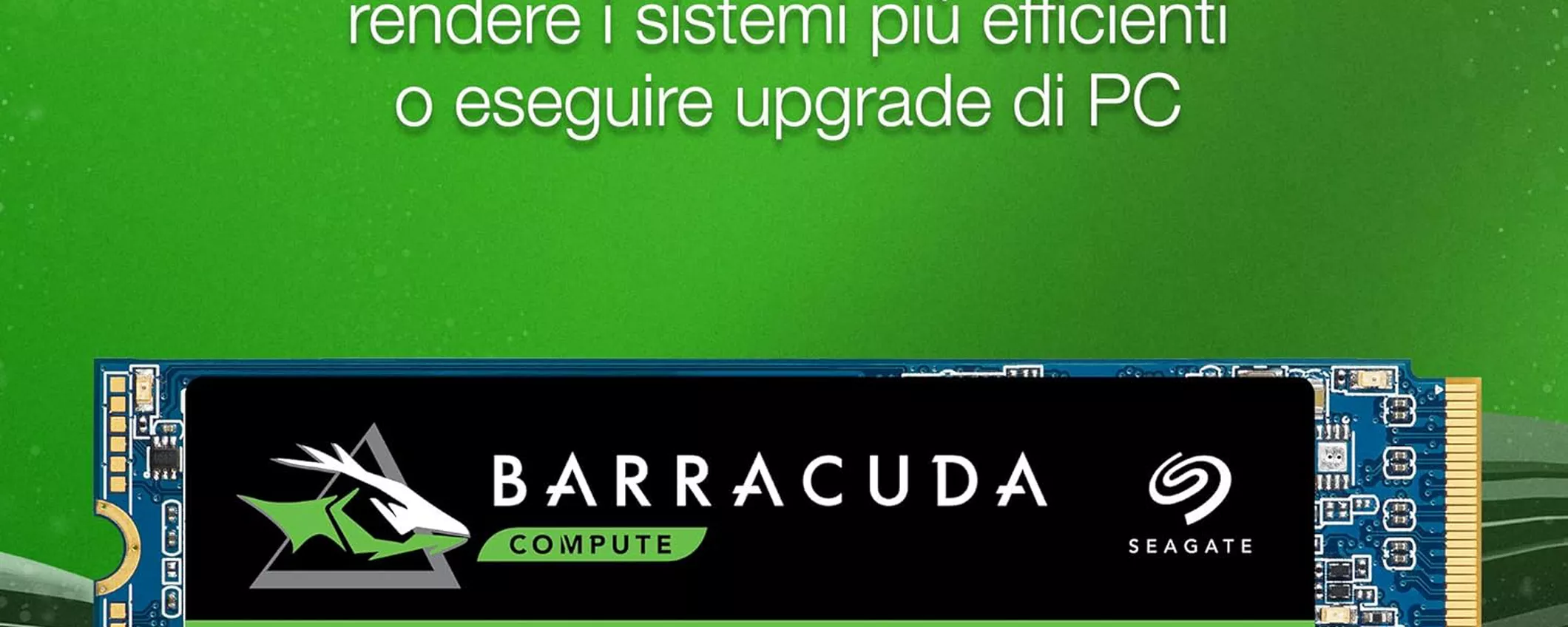 SSD da 1TB BarraCuda Q5 di Seagate: ALTISSIME prestazioni a prezzo OUTLET (58€)