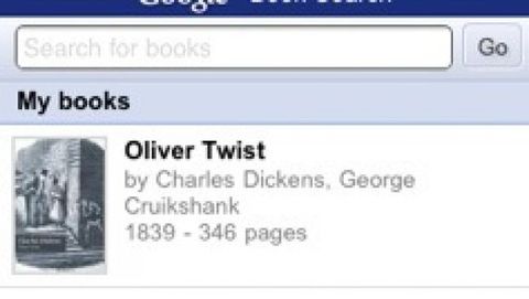 Google Book Search ottimizzato per iPhone