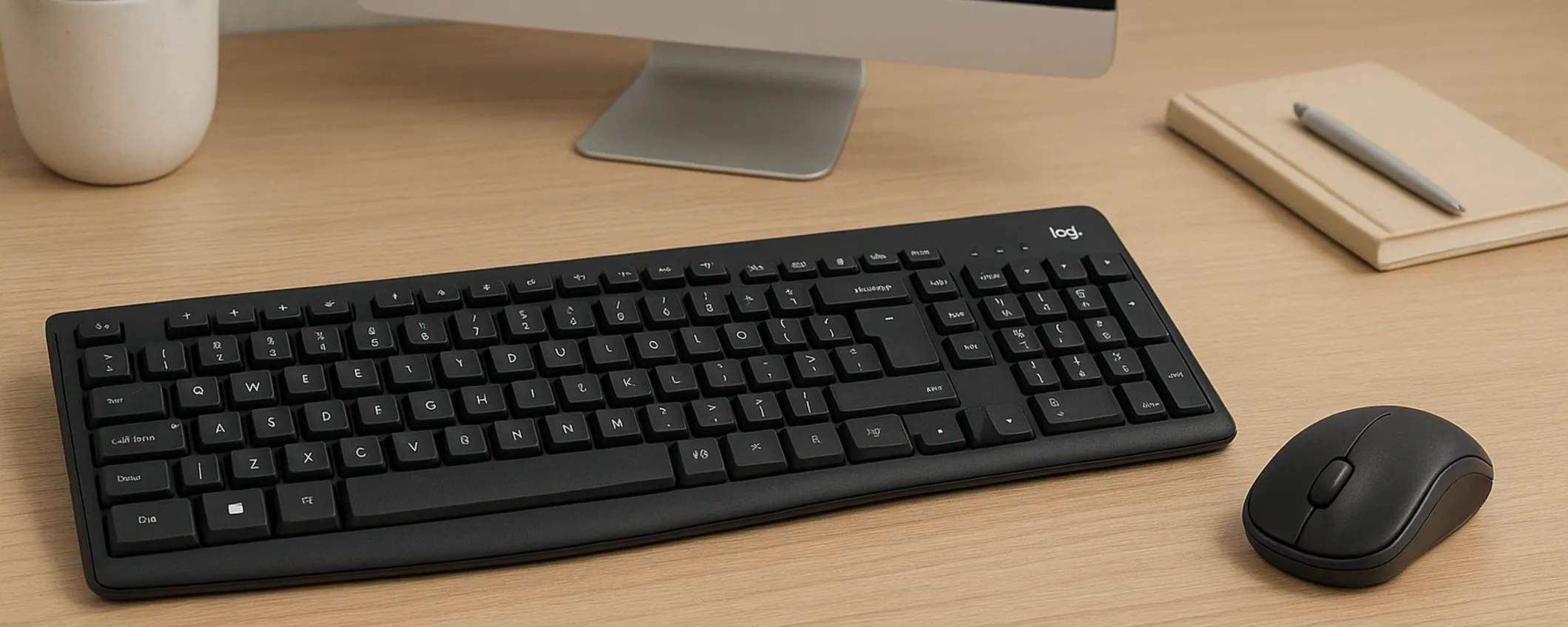 Ottimizza la tua postazione di lavoro con Tastiera e Mouse Logitech a soli 27€