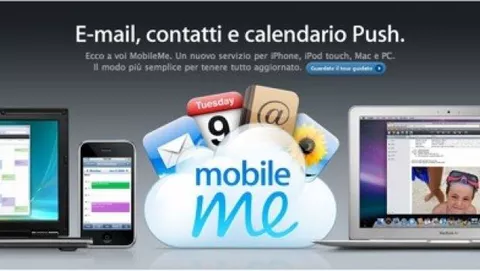 MobileMe disponibile in pre-ordine su Apple Store