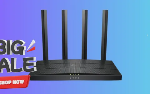 Potenzia la tua rete domestica con il Router WiFi 6 TP-Link a meno di 40€