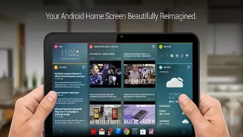 Chamaleon, debutta il launcher per tablet Android