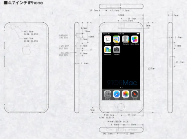iPhone 6 con risoluzione 1704x960: come appariranno le app