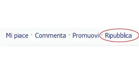 Facebook, non si condivide: si fa circolare (up.)