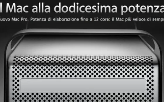 Possibile ordinare i nuovi Mac Pro fino a 12 core