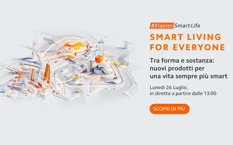 Xiaomi presenta in Italia cinque nuovi prodotti smart