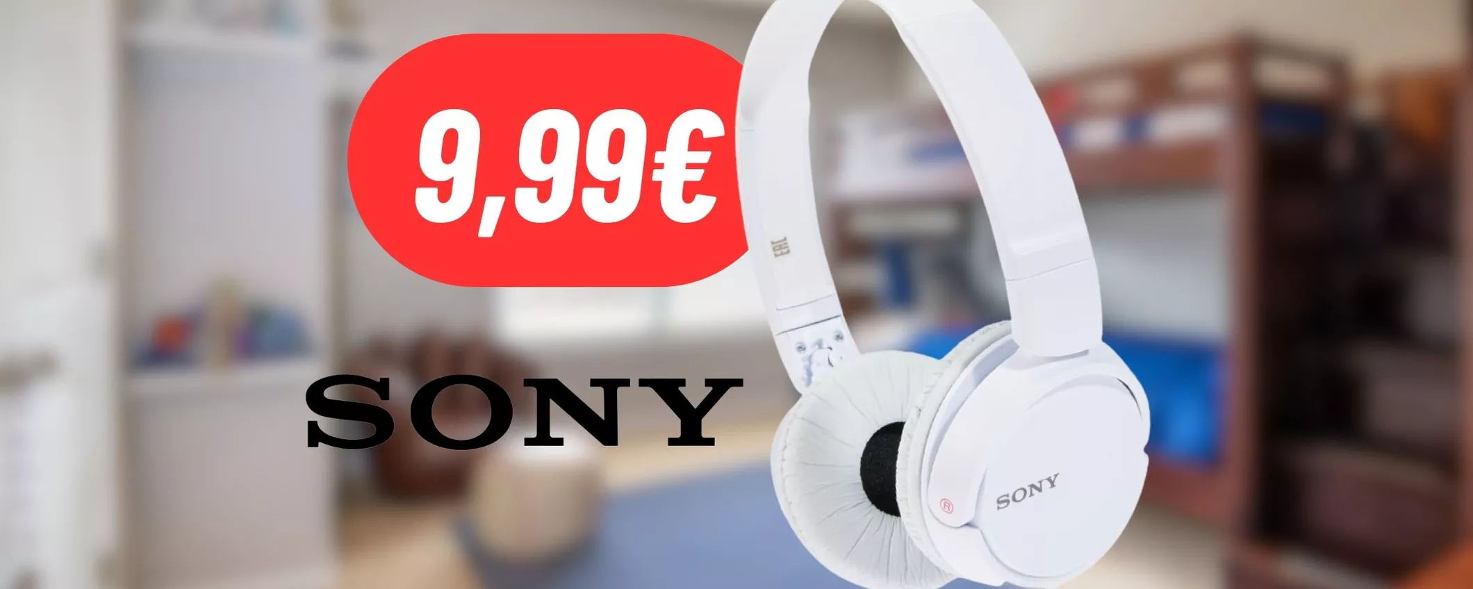 Queste cuffie Sony sono ottime e costano solo 9,99€ con la PROMO Amazon