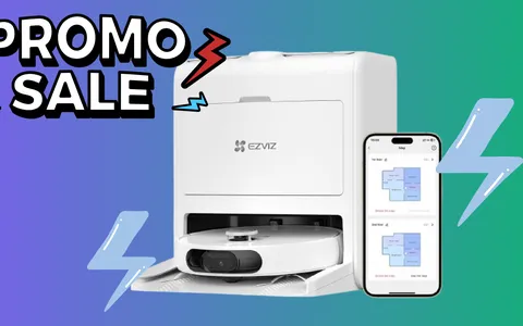 Robot Aspirapolvere 2-in-1 a 200€ in meno con il doppio sconto Amazon