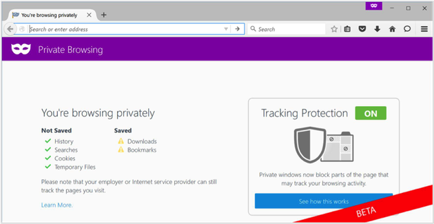 Tracking Protection - Firefox 42 Beta