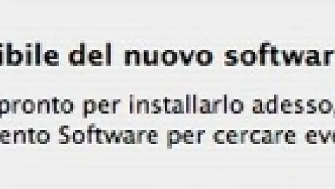 Aggiornamento software 1.2 per MacBook e Macbook Pro introdotti ieri
