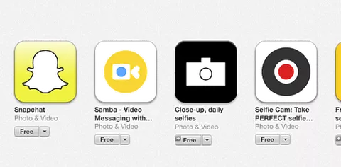 App Store, nuova sezione dedicata ai selfie