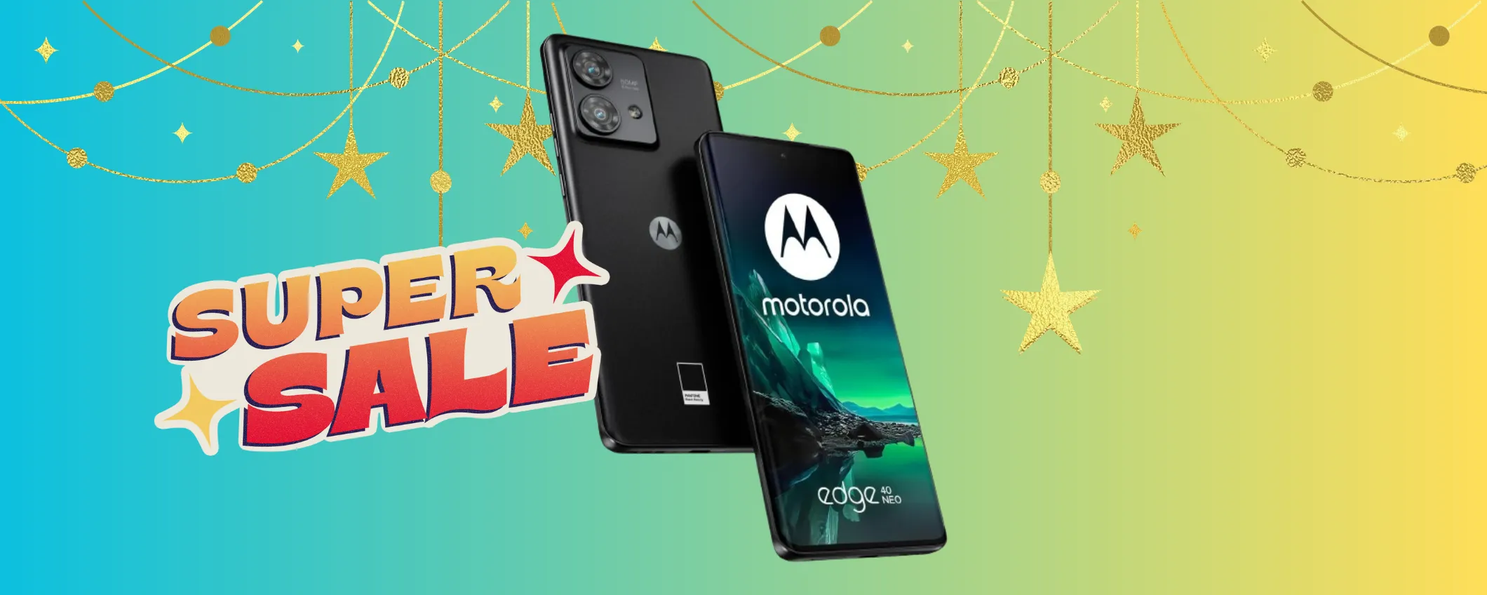Motorola Edge 40 Neo: con lo sconto bomba del 41% lo paghi pochissimo