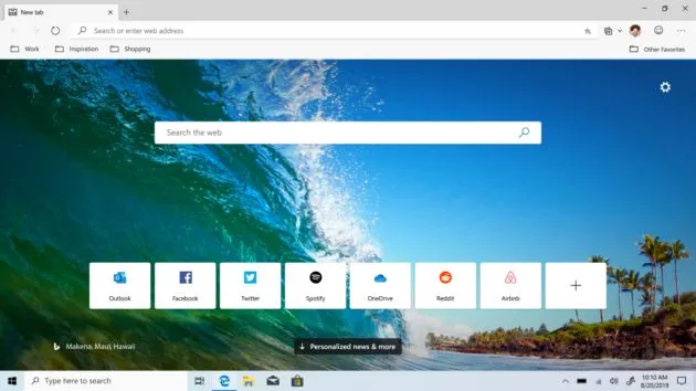 Microsoft Edge Beta