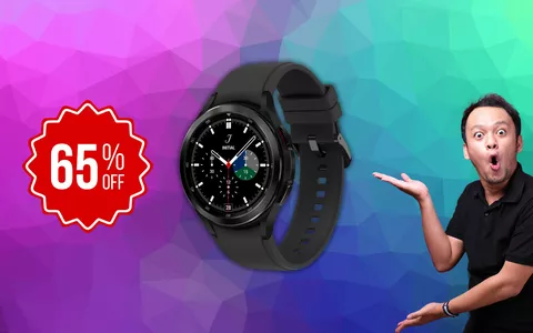 Samsung Galaxy Watch4: SCONTO FOLLE su Amazon (-63%)