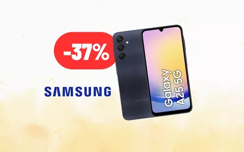 Samsung Galaxy A25: PREZZO DISINTEGRATO dallo sconto Amazon