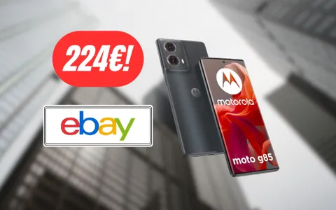 Motorola G85: DISINTEGRATO il prezzo del nuovo smartphone (DOPPIA PROMO EBAY)