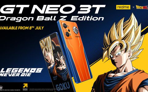 realme GT NEO 3T Dragon Ball Z Edition: prezzo speciale su eBay per il nuovo film
