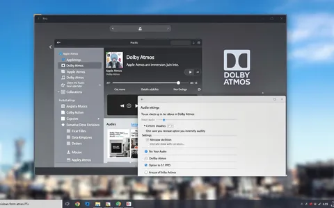 Dolby Atmos approda su Apple Music per Windows, rivoluzionando l'audio su PC