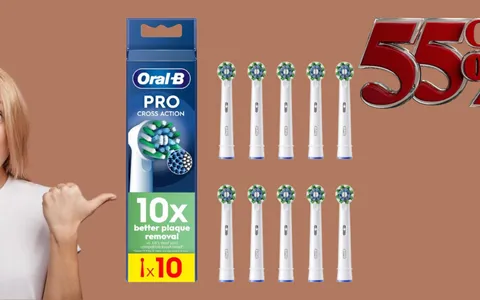 Meno di metà prezzo per 10 Testine di Ricambio Oral-B: offerta in scadenza
