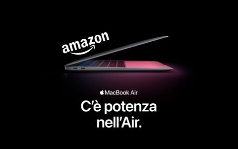 MacBook Air M1, sconto Amazon 21%: scende a 969€ anche a rate
