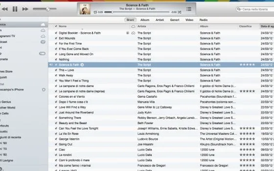 Come far somigliare iTunes 11 alla versione precedente