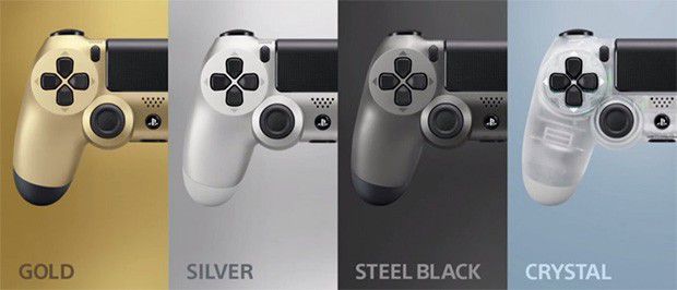 Le nuove colorazione del controller PS4