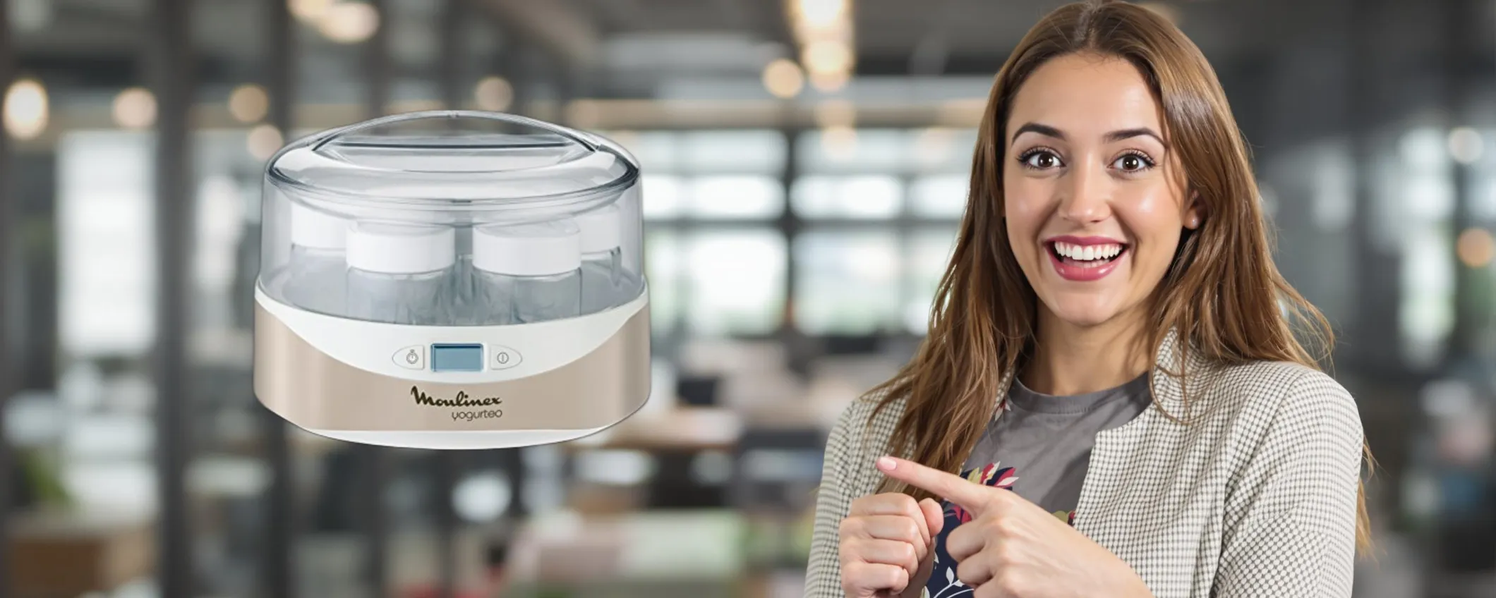 Offerta bomba: Yogurteo Moulinex a 49,99€, maxi sconto del -48% su Amazon!
