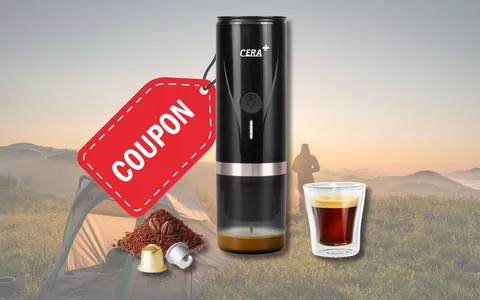 CAFFè OVUNQUE: Macchina per Espresso Portatile in MEGA OFFERTA su Amazon!