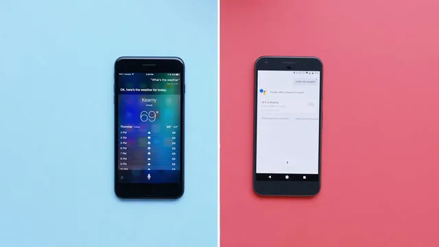 Siri VS. Google Assistant