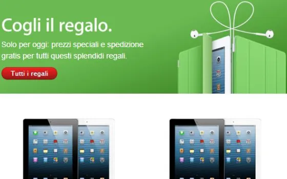 Apple Store sconti fino al 10% solo oggi per il Black Friday