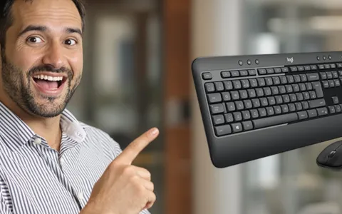 Tastiera e mouse wireless Logitech: combo top di gamma a metà prezzo (39€)