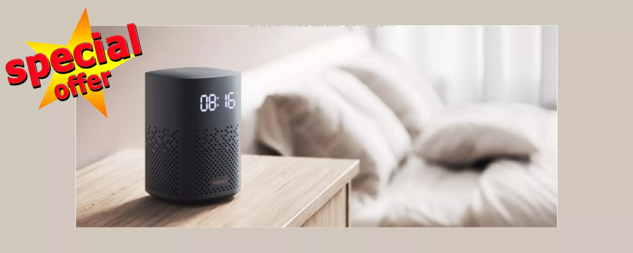 Xiaomi Smart Speaker SCONTATISSIMO AL 38%: tuo con una SPESA MINIMA