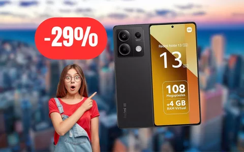 OFFERTA RITORNO A SCUOLA: Xiaomi Redmi Note 13 a meno di 200€, occasione pazzesca su Amazon