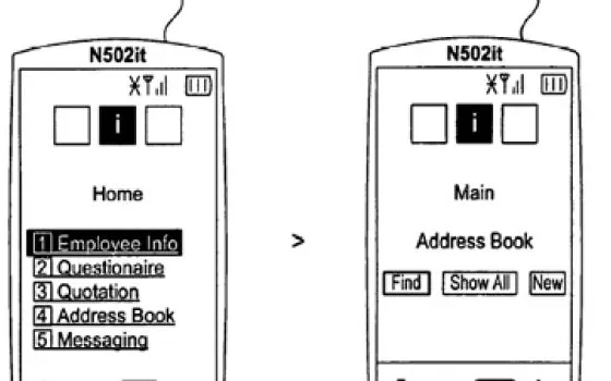 È questo il brevetto di iPhone?