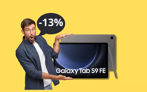 Samsung Galaxy Tab S9 FE: il potentissimo tablet è sceso di prezzo, meglio sbrigarsi!
