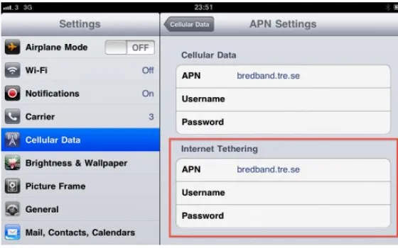 iOS 4.2 beta 2 introduce il tethering anche su iPad 3G