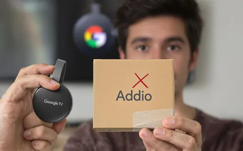 Google dice addio ai Chromecast con Google TV
