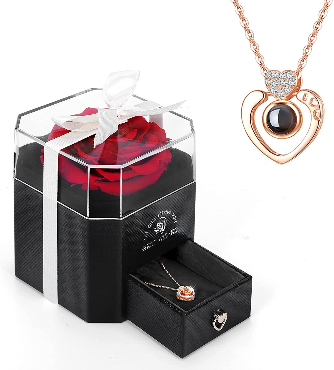 Un piccolo GRANDE gesto d'amore per la MAMMA: Rosa Eterna+collana (12€) -  Webnews