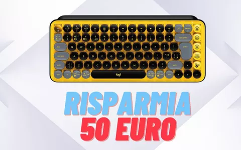 Logitech POP Keys REGALATA: oggi risparmi 50 EURO