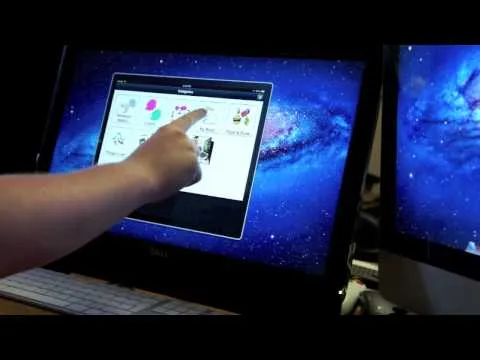 iOS Simulator + Touchscreen