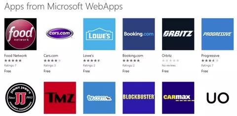 MS WebApps, i siti diventano app Windows Phone