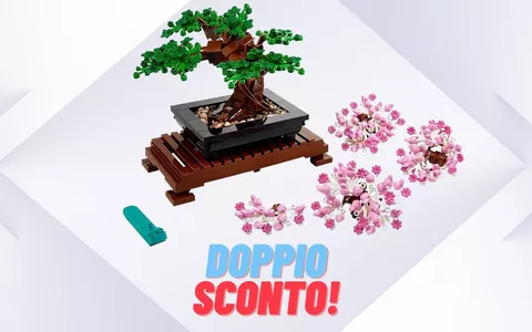 LEGO Bonsai in DOPPIO SCONTO: oggi lo acquisti a soli 35,69€