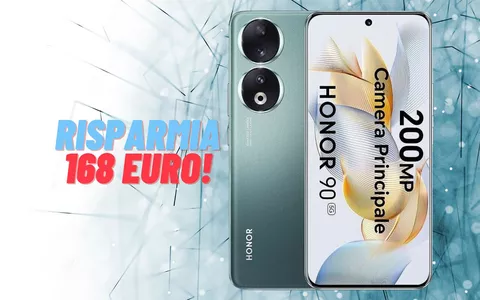 Honor 90 5G ad un prezzo FOLLE: soli 382€ anziché 550€