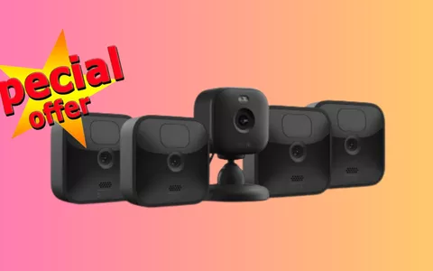 Bundle con 4 videocamere Blink Outdoor + Blink Mini 2 a quasi META' PREZZO (-46%)