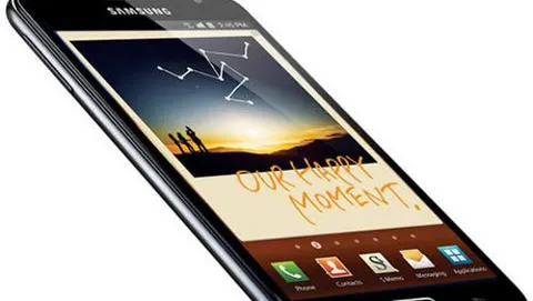 Samsung Galaxy Note in Europa entro fine ottobre