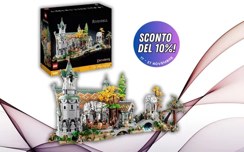 RISPARMIA 50€ su LEGO Icons: Gran Burrone in sconto Black Friday (451,45€)