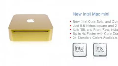 Più colore ai Mac mini Intel