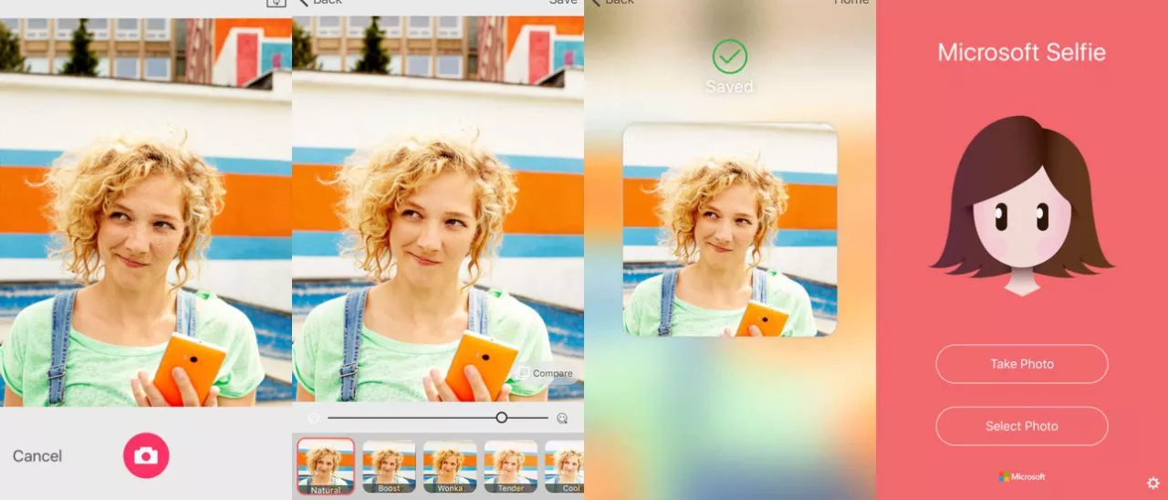 Microsoft Selfie, autoscatti perfetti con iPhone